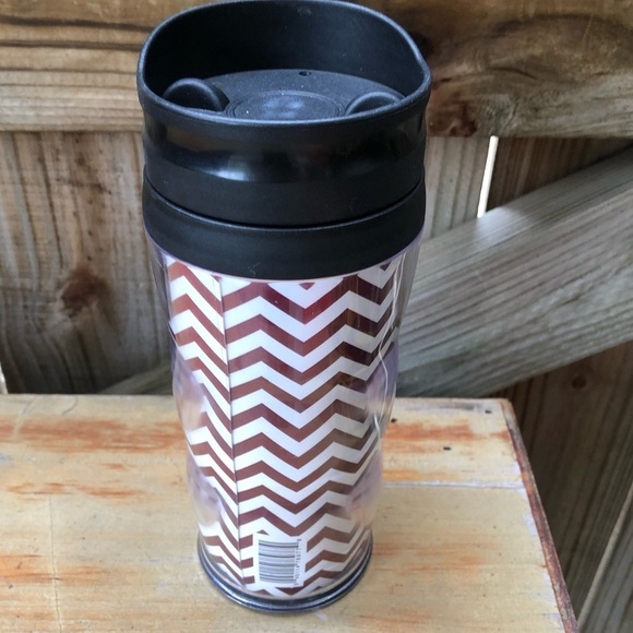 Whirley Drink Works 16oz MS State Bulldogs Maroon & White Chevron Tumbler - Picture 3 of 7